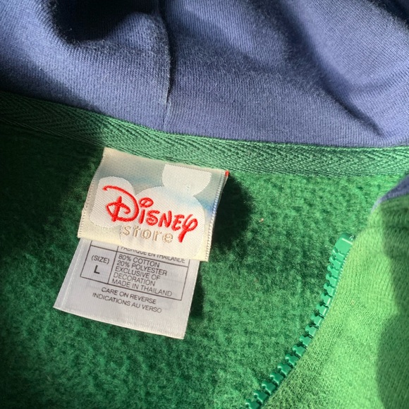 Green Winnie The Pooh Hoodie - Picture 3 of 5